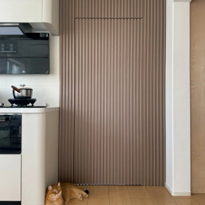 Slatted Hidden Doors