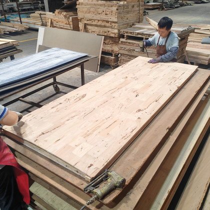 complete solid timber door set