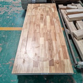 solid timber interior door panel